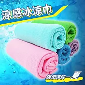 【OKPOLO】台灣製造涼感冰涼巾-5條(夏天避暑的選擇)