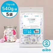 aibo 臺灣製 10公克 手作烘焙食品級玻璃紙乾燥劑(540g/袋) 5袋
