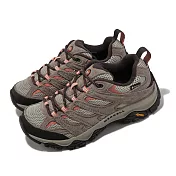 Merrell 登山鞋 Moab 3 GTX 女鞋 棕 粉 防水 避震 黃金大底 郊山 越野 戶外 ML500230