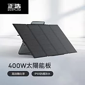 EcoFlow 正浩 400W 便攜太陽能板 黑色