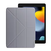 SwitchEasy Origami NUDE for iPad 10.2 全方位支架透明背蓋保護套 阿拉斯加藍