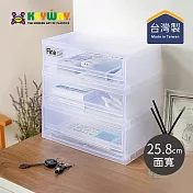 【臺灣KEYWAY】DM3300 MINI三層收納盒(M)-3大抽