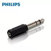 PHILIPS 飛利浦6.35mm(公)轉3.5mm(母)音源轉接頭 SWA2550W/10