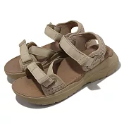 Teva 運動涼鞋 W Zymic 女鞋 奶茶色 卡其 再生材質 織帶 緩震 魔鬼氈 1124039SSME