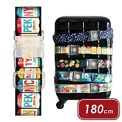 《DQ&CO》行李綁帶 | 行李箱固定帶 扣帶 束帶 綑綁帶 旅行箱帶 (城市180cm)