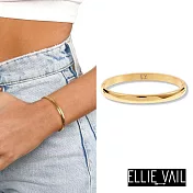 ELLIE VAIL 邁阿密防水珠寶 6mm亮面經典金色手環 Arielle Bangle
