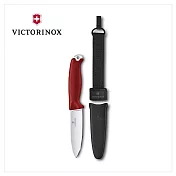 VICTORINOX 瑞士維氏 VENTURE 戶外專業直刀 紅/黑/綠 3.0902/3.0902.3/3.0902.4 紅