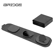 iBRIDGE 三合一收納無線充電器 黑