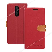 CITY For OPPO Reno Z 浪漫都會支架皮套 紅色