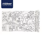 《MiDeer》-- 可撕貼塗鴉畫紙(4M)-魔法動物園 ☆