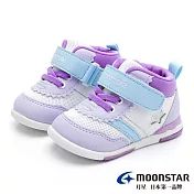 MOONSTAR HI!!十大機能寶寶學步鞋 13.5 紫