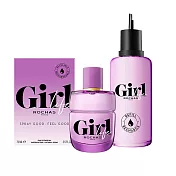 【ROCHAS】羅莎女孩樂樂淡香精75ml+150ml補充瓶