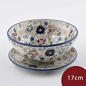 波蘭陶 花攢綺簇系列 瀝水籃 17cm 波蘭手工製
