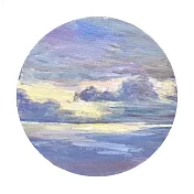 【玲廊滿藝】李喬煒-夕陽漫漫20x20cm