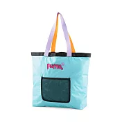 PUMA 8enjamin系列 男女購物袋-藍-07982001 藍色