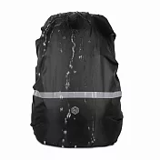 Nordace 防雨罩，適用於15L至40L的背包 黑色