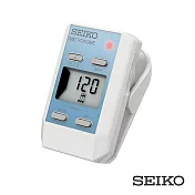 SEIKO DM51 夾式數位節拍器 可當時鐘 | 水藍
