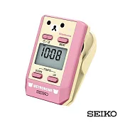 SEIKO DM51 拉拉熊夾式數位節拍器 | 粉