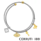 【Cerruti 1881】限量2折 義大利經典KISMET手鍊 全新專櫃展示品(CB0902)