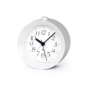 Lemnos Riki 經典鬧鐘 鋼琴白