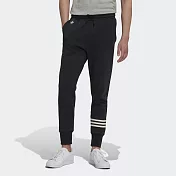 ADIDAS NEW C SWEATPANT 男休閒長褲-黑-HM1861 S 黑色