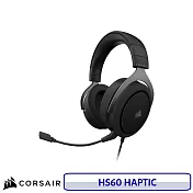 CORSAIR 海盜船 HS60 HAPTIC 電競耳機麥克風 黑色