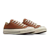 CONVERSE CHUCK 70 1970 OX 低筒 休閒鞋 男鞋 女鞋 棕色-A04591C US4 棕色