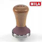 MILA 櫸木色彩矽膠填壓器51mm(六種顏色) 咖啡