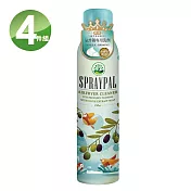 噴寶Spraypal 橄欖皂液泡沫式氣炸鍋專用洗滌噴霧(250mlx4罐)
