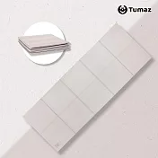 【Tumaz月熊健身】5mm折疊瑜珈墊 台灣製 淺焙咖灰