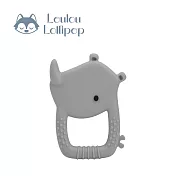 Loulou Lollipop 可愛造型矽膠固齒器 -  害羞犀牛