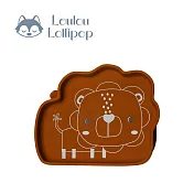 Loulou Lollipop 動物造型 防滑矽膠餐盤 -  勇敢萊恩