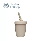Loulou Lollipop 動物造型 兒童矽膠吸管杯 -  可愛草泥馬