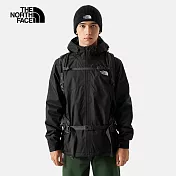 The North Face M MFO MOUNTAIN RAIN JACKET - AP 男防水透氣連帽衝鋒衣-黑-NF0A88RDJK3 2XL 黑色