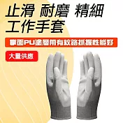 沾膠手套 2入 防滑手套 彈性針織袖口貼合舒適 防滑工作手套 防護級別認證標籤 乳膠手套 201705 8號