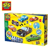 荷蘭SES DIY創意石膏彩繪-汽車男孩-01401