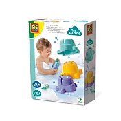 荷蘭SES 烏龜疊疊樂洗澡玩具-13058