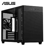 ASUS華碩 Prime AP201 TG 鋼化玻璃機殼(黑)