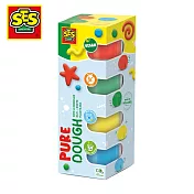 荷蘭SES 幼兒DIY快樂創意黏土純淨4色x90gr-00511