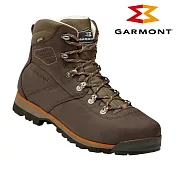 GARMONT 男款 GTX 中筒健行鞋 Pordoi Nubuck 002768｜Megagrip GoreTex 防水透氣 黃金大底 越野健走 UK7 咖啡