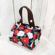 WaWu 客製商品*風呂敷 手作保溫保冷袋 (朵朵貓)