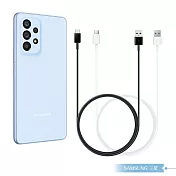 Samsung for Galaxy A 三星製造 Type C to USB 快充數據線 (密封裝) 黑色