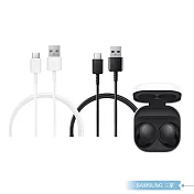 Samsung for Galaxy Buds 三星製造 Type C to USB 快充線 (密封裝) 黑色