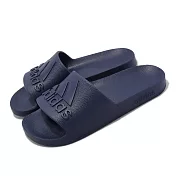 adidas 拖鞋 Adilette Aqua 男鞋 女鞋 海軍藍 快乾 涼拖鞋 愛迪達 IF7374