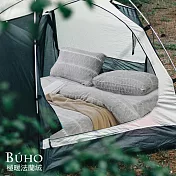 《BUHO》露營專用極柔暖法蘭絨充氣床墊床包-150x200cm(M)不含枕套 《自游牧光》