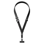 【bitplay】Leather Strap 皮革多工背帶(含掛繩通用墊片) -暗夜黑