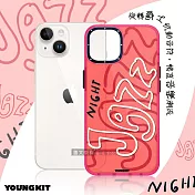 YOUNGKIT原創潮流 iPhone 14/13 6.1吋 共用 爵士系列 律動色彩防摔手機殼 爵士