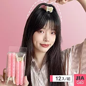 JIAGO 韓版蓬鬆髮根夾-12入