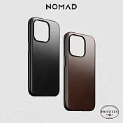 美國NOMAD 精選Horween皮革保護殼-iPhone 15 Pro (6.1＂)棕