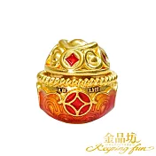 【金品坊】黃金擺件時來運轉聚寶盆
